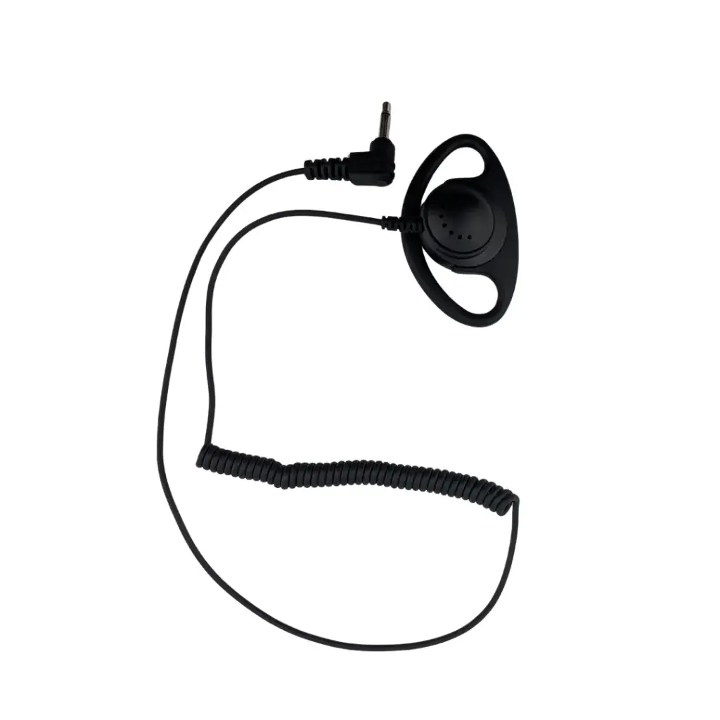 SND RCV D Shape Earpiece