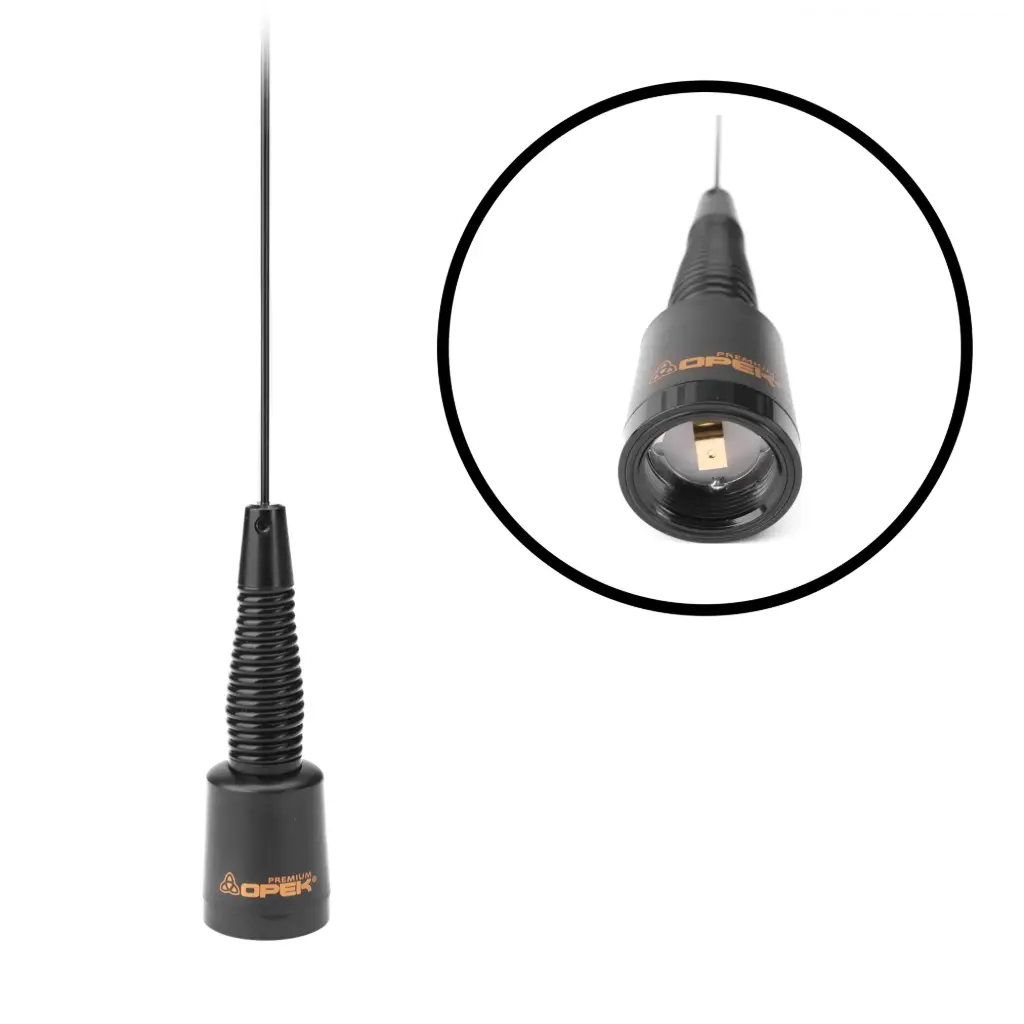 OPEK 2.5 dBi 1/4 Wave 38 MHz Bandwidth (136-174 MHz) VHF GP Antenna (BLACK)