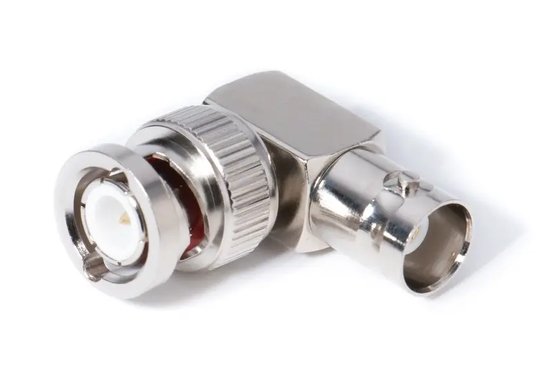 OPEK BNC Male to BNC Female (RIGHT ANGLE) Adapter