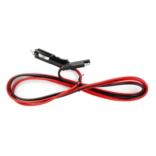 SurePower Motorola Cigarette Lighter Cable w/6FT 14 AWG & 15A Glass Fuse