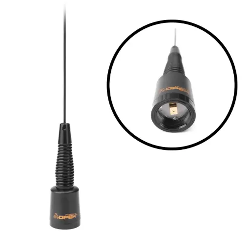 OPEK 2.5 dBi 1/4 Wave 38 MHz Bandwidth (136-174 MHz) VHF GP Antenna (BLACK)