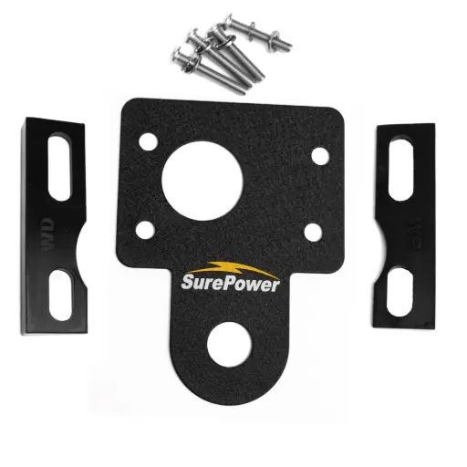 SurePower Kenworth T680/T880 NMO 3/4” Hole Mirror Bracket Installation Fits (13-UP)