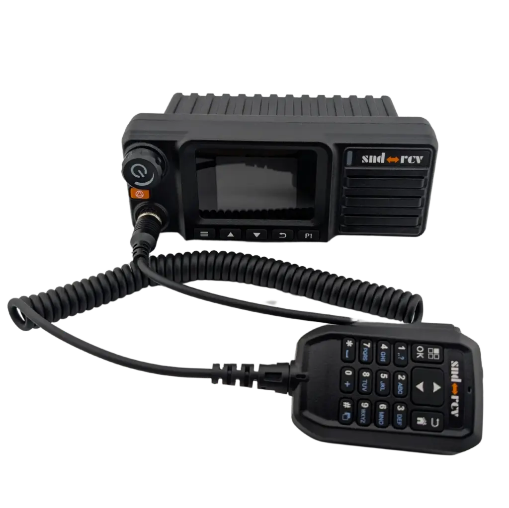 SND RCV SR-M9X UHF PoC Dual Mode Mobile Radio