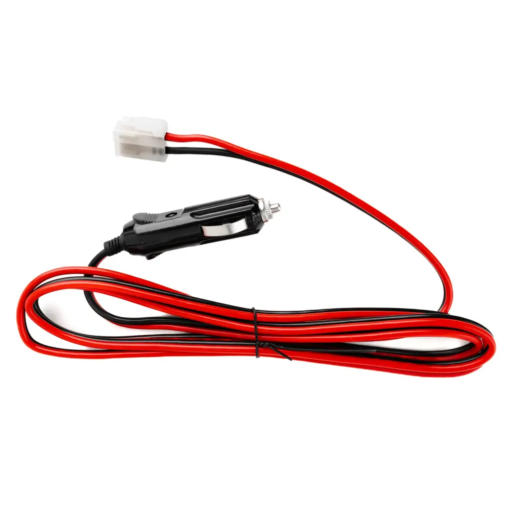 SurePower ICOM Cigarette Lighter Cable w/6FT 14 AWG & 15A Glass Fuse