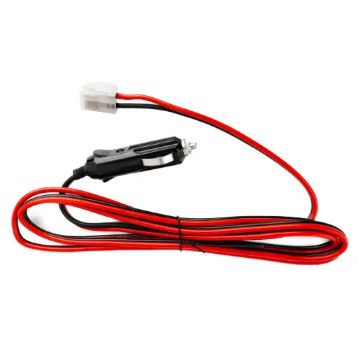 SurePower ICOM Cigarette Lighter Cable w/6FT 14 AWG & 15A Glass Fuse